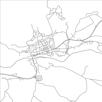 ROAD MAP OF ARAC, TÜRKIYE BY MAPBAKES
