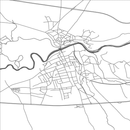 ROAD MAP OF ARDAHAN, TÜRKIYE BY MAPBAKES