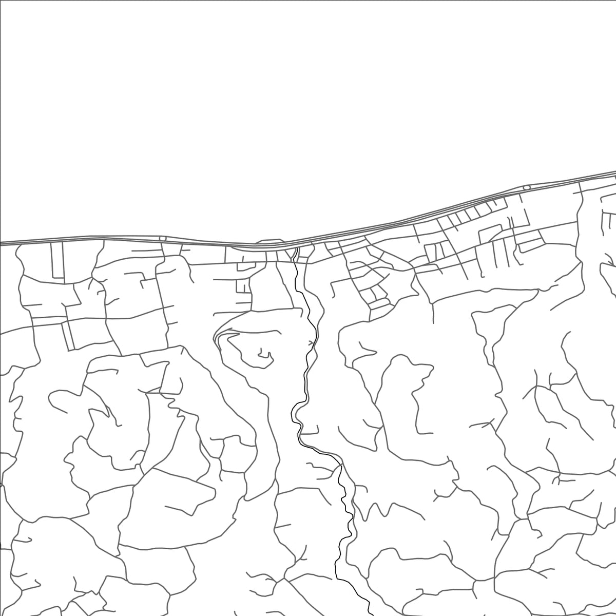ROAD MAP OF ARSIN, TÜRKIYE BY MAPBAKES