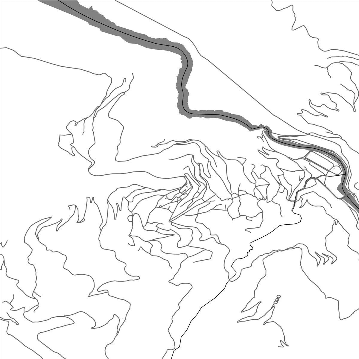 ROAD MAP OF ARTVIN, TÜRKIYE BY MAPBAKES