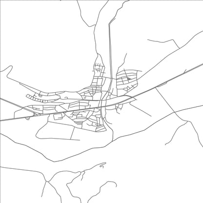 ROAD MAP OF ASKALE, TÜRKIYE BY MAPBAKES