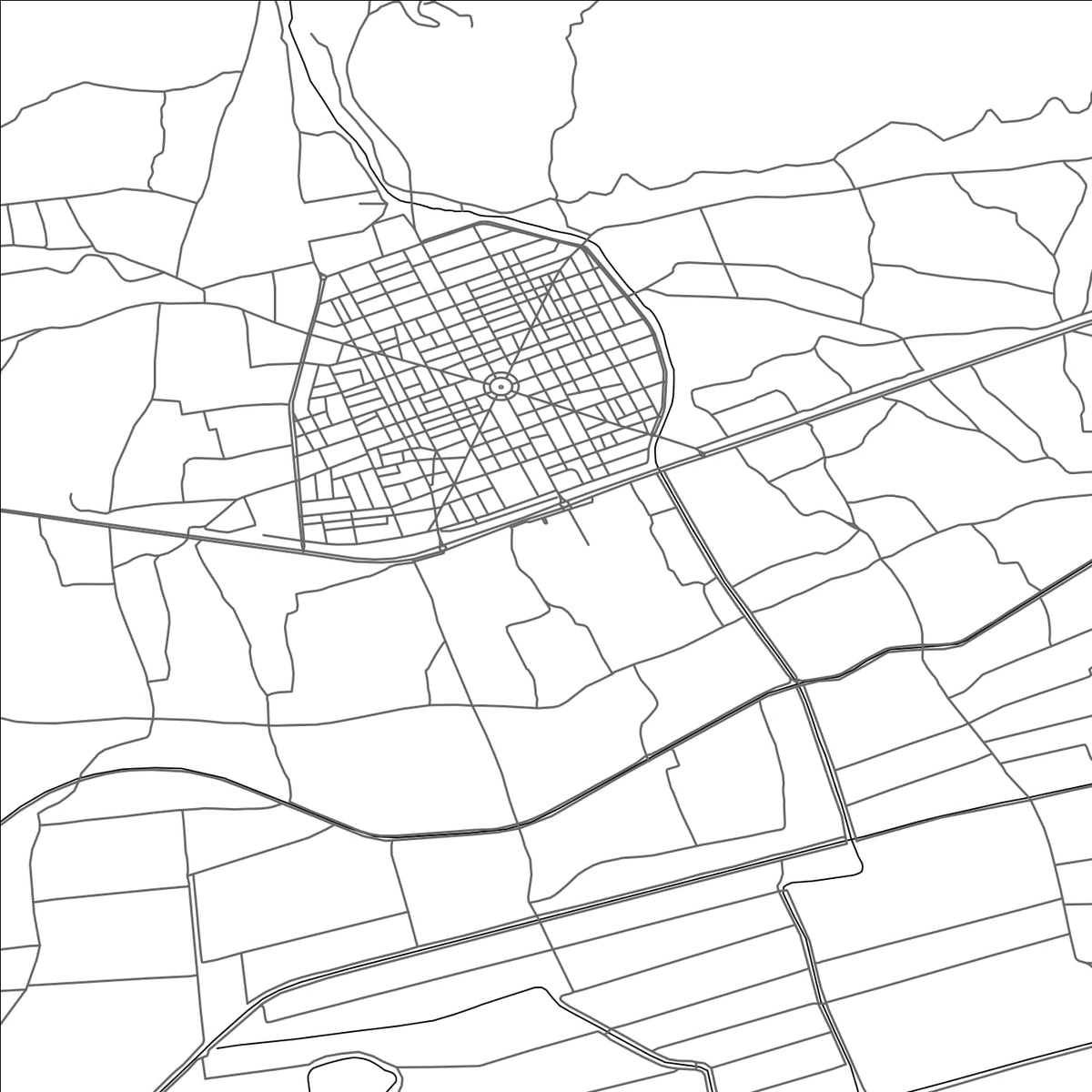 ROAD MAP OF ATCA, TÜRKIYE BY MAPBAKES