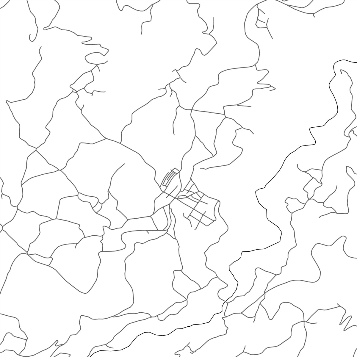 ROAD MAP OF AYBASTI, TÜRKIYE BY MAPBAKES