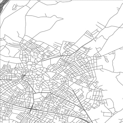ROAD MAP OF BAFRA, TÜRKIYE BY MAPBAKES