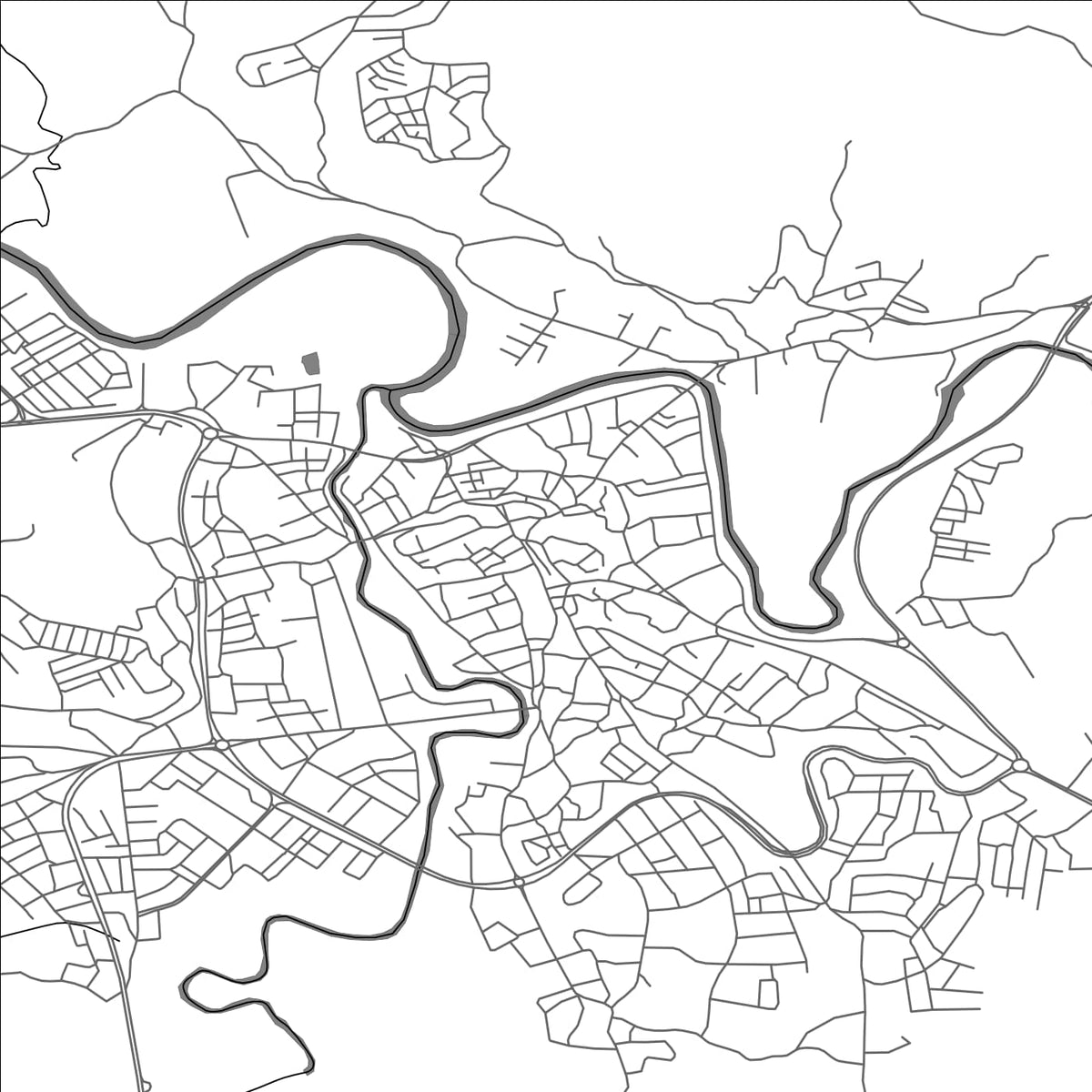ROAD MAP OF BARTIN, TÜRKIYE BY MAPBAKES