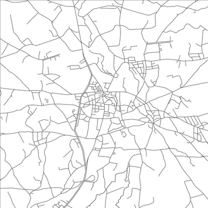 ROAD MAP OF BATTALGAZI, TÜRKIYE BY MAPBAKES