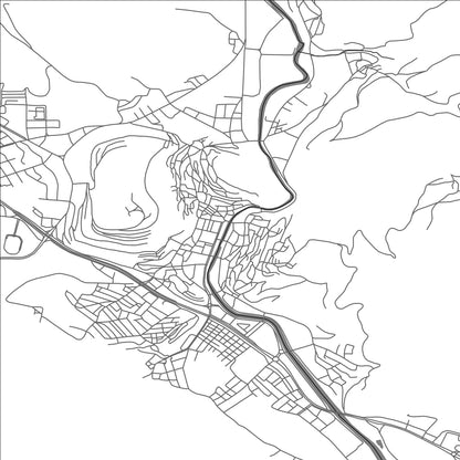 ROAD MAP OF BAYBURT, TÜRKIYE BY MAPBAKES