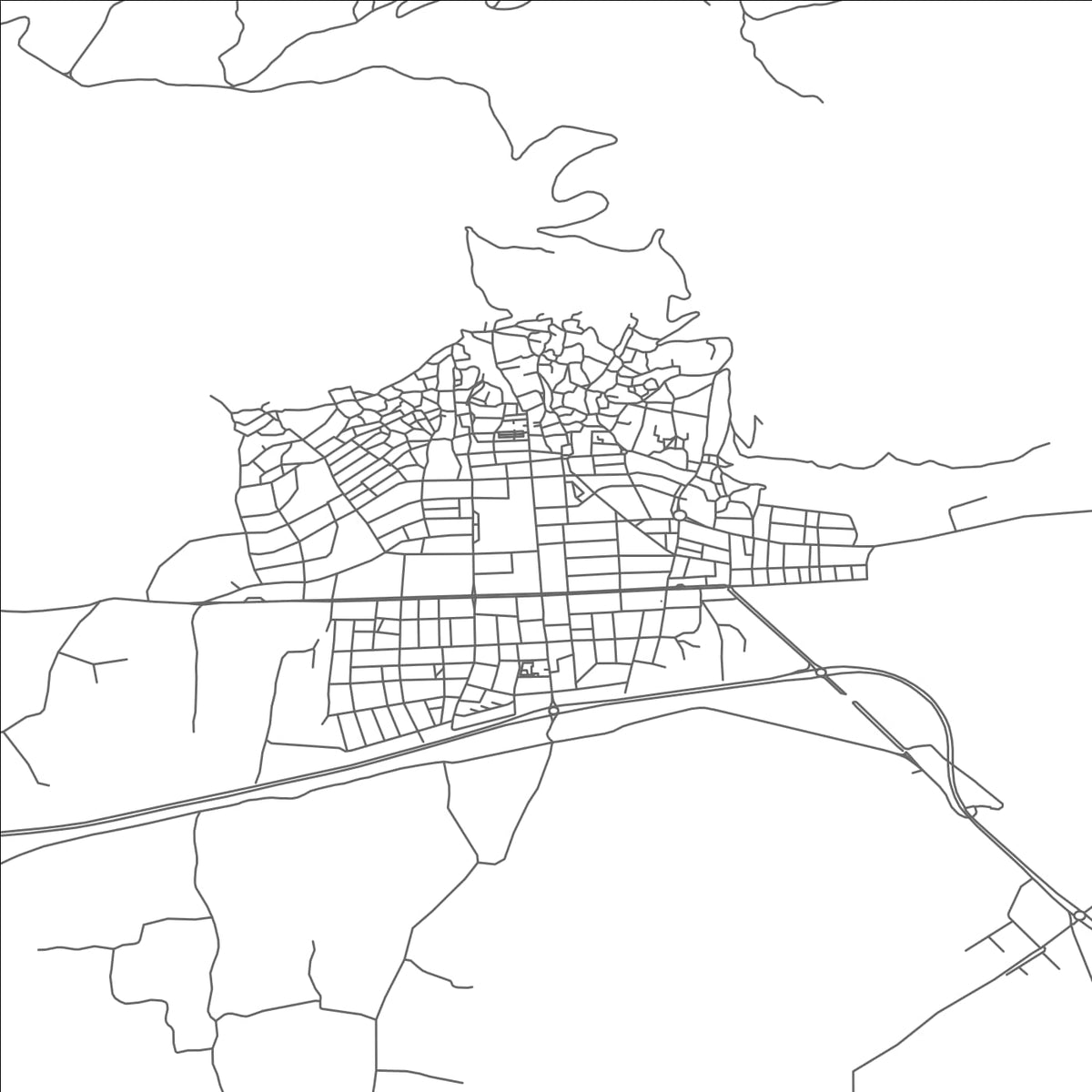 ROAD MAP OF BAYINDIR, TÜRKIYE BY MAPBAKES