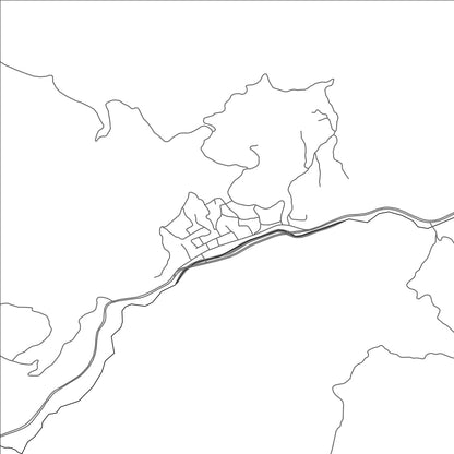 ROAD MAP OF BAYKAN, TÜRKIYE BY MAPBAKES