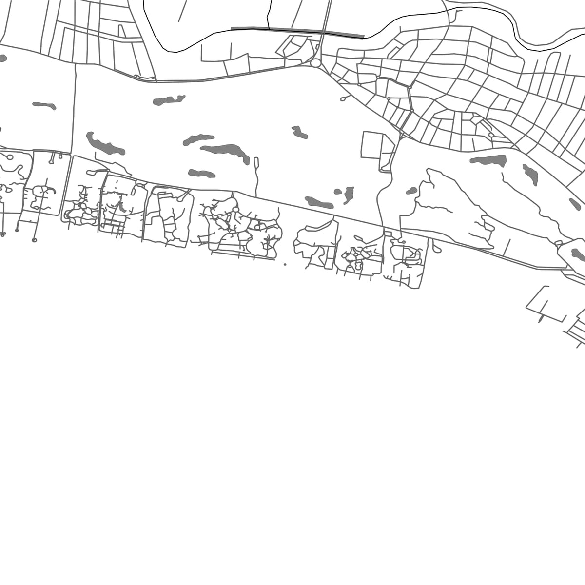 ROAD MAP OF BELEK, TÜRKIYE BY MAPBAKES