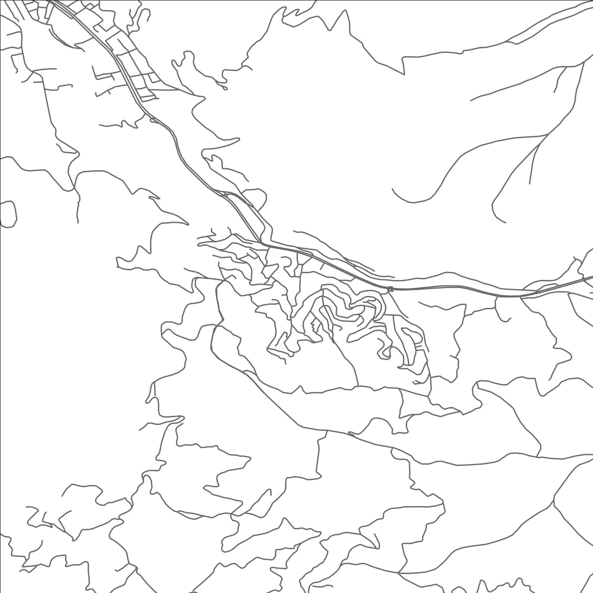 ROAD MAP OF BELEN, TÜRKIYE BY MAPBAKES