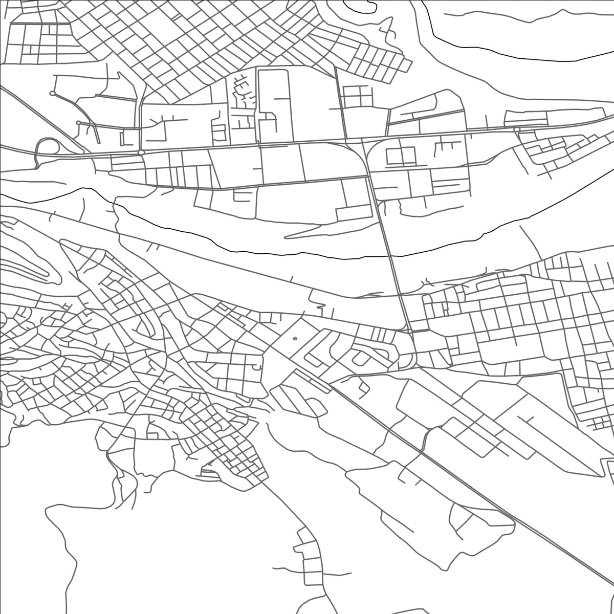ROAD MAP OF BINGOL, TÜRKIYE BY MAPBAKES