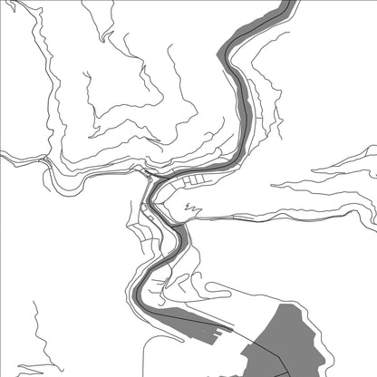 ROAD MAP OF BORCKA, TÜRKIYE BY MAPBAKES