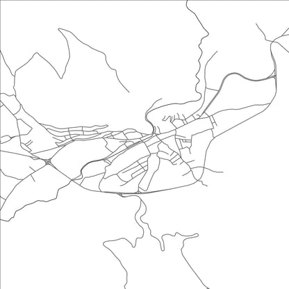 ROAD MAP OF BOZKIR, TÜRKIYE BY MAPBAKES