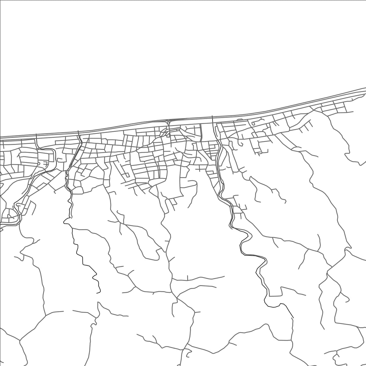 ROAD MAP OF BULANCAK, TÜRKIYE BY MAPBAKES