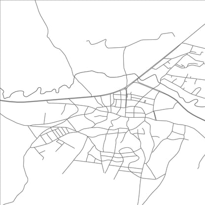 ROAD MAP OF BULANIK, TÜRKIYE BY MAPBAKES