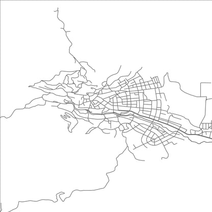ROAD MAP OF BULDAN, TÜRKIYE BY MAPBAKES