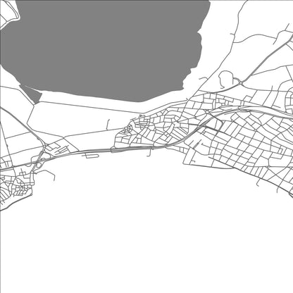 ROAD MAP OF BUYUKCEKMECE, TÜRKIYE BY MAPBAKES