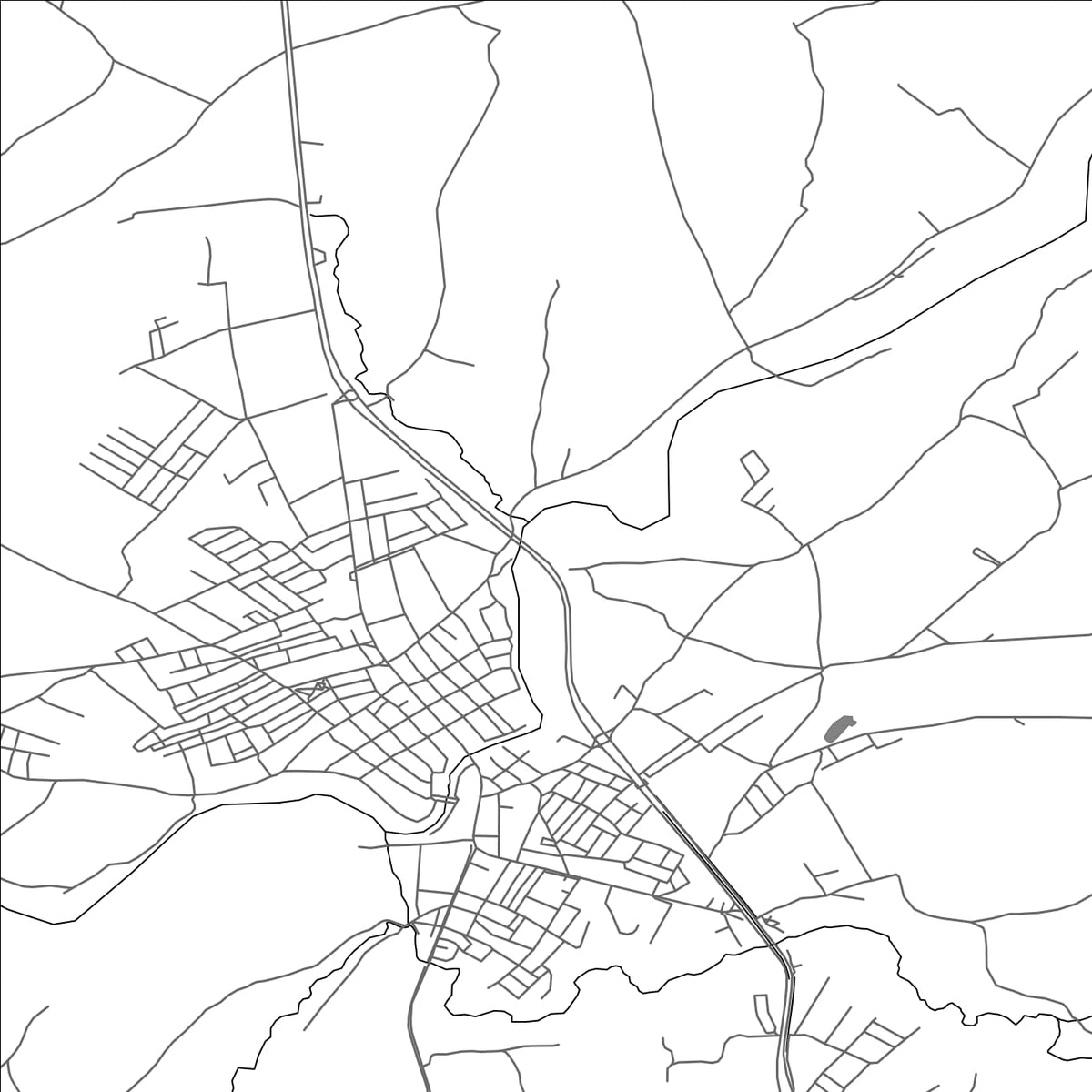 ROAD MAP OF BUYUKYONCALI, TÜRKIYE BY MAPBAKES