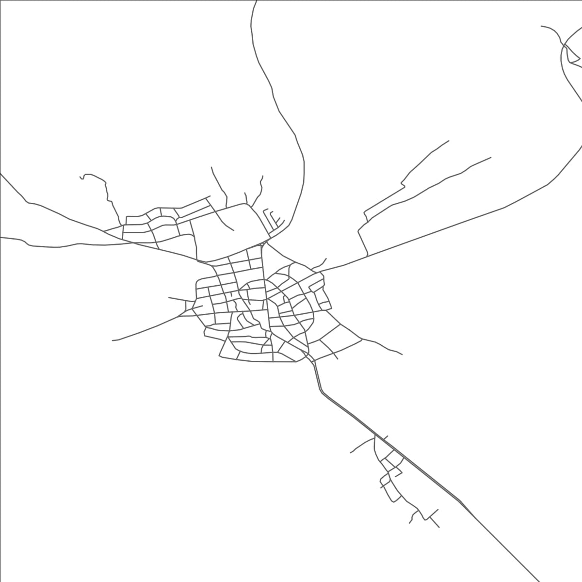 ROAD MAP OF CAL, TÜRKIYE BY MAPBAKES