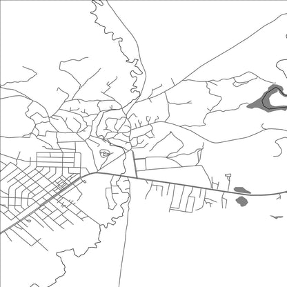 ROAD MAP OF CALDIRAN, TÜRKIYE BY MAPBAKES