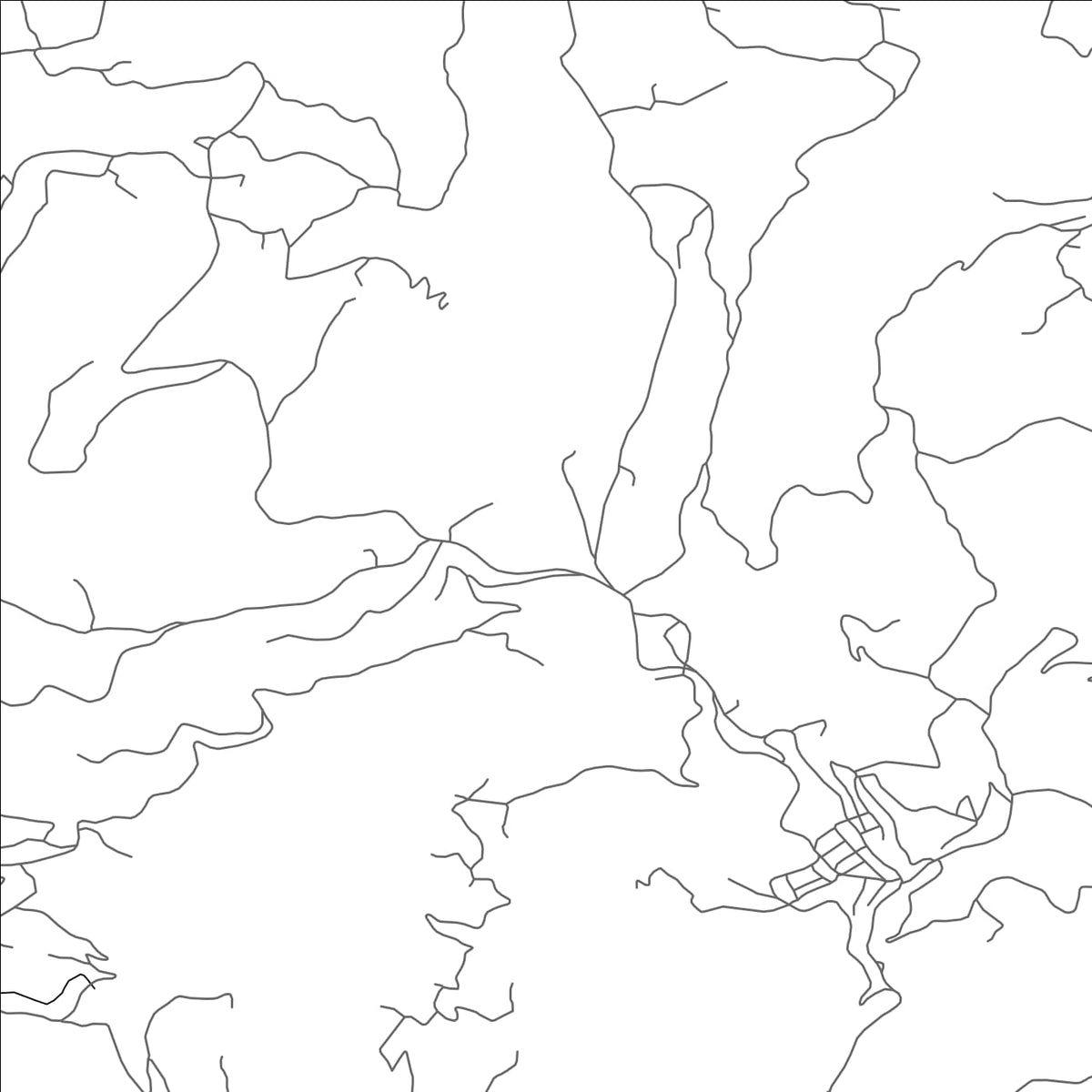ROAD MAP OF CAMAS, TÜRKIYE BY MAPBAKES
