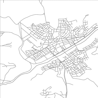 ROAD MAP OF CAN, TÜRKIYE BY MAPBAKES