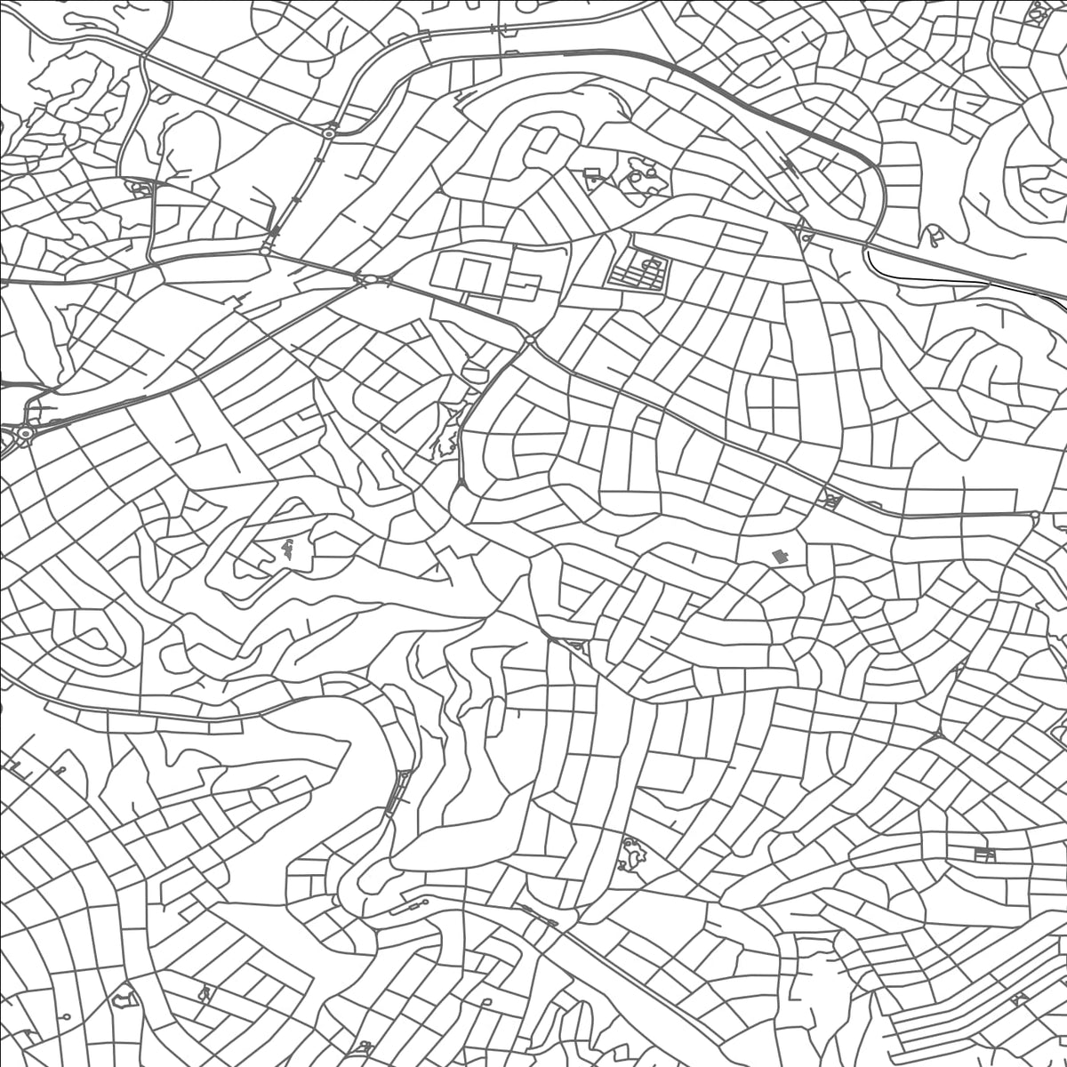 ROAD MAP OF CANKAYA, TÜRKIYE BY MAPBAKES
