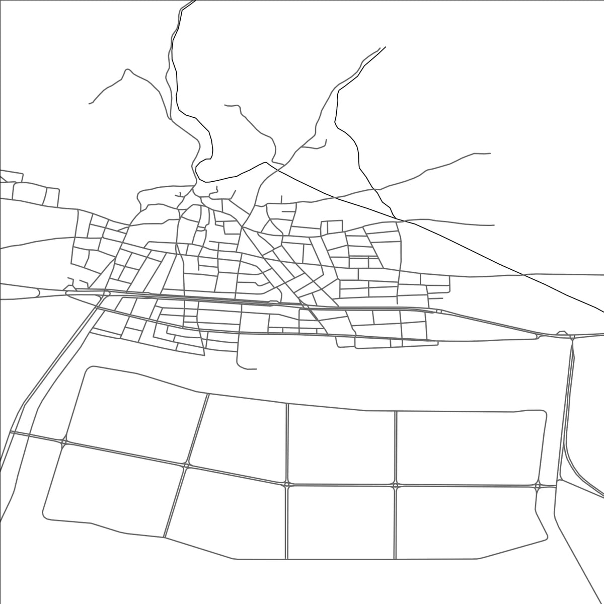 ROAD MAP OF CARDAK, TÜRKIYE BY MAPBAKES