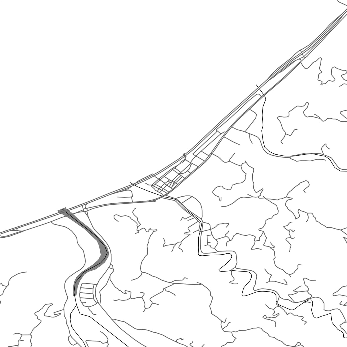 ROAD MAP OF CAYELI, TÜRKIYE BY MAPBAKES