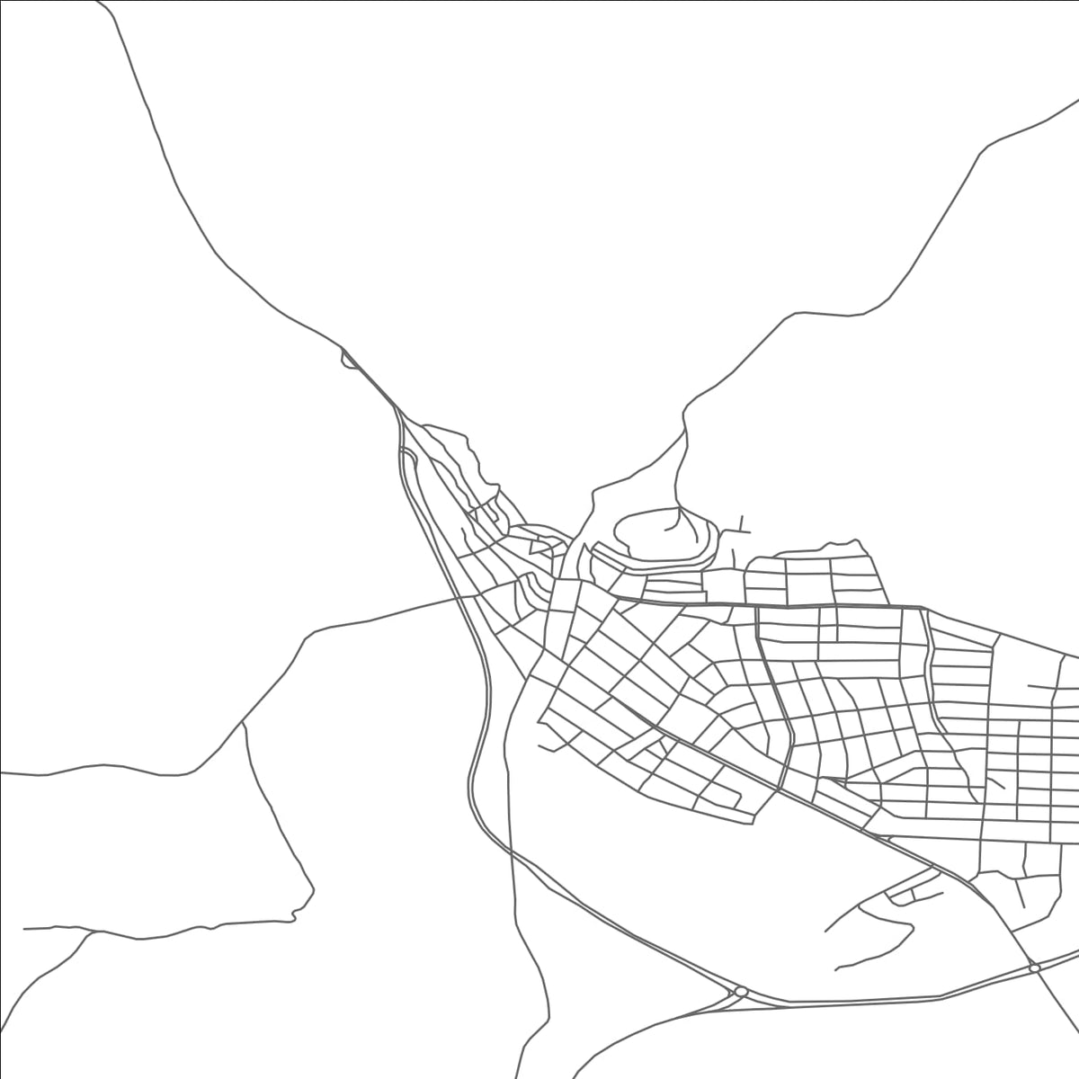 ROAD MAP OF CEKEREK, TÜRKIYE BY MAPBAKES