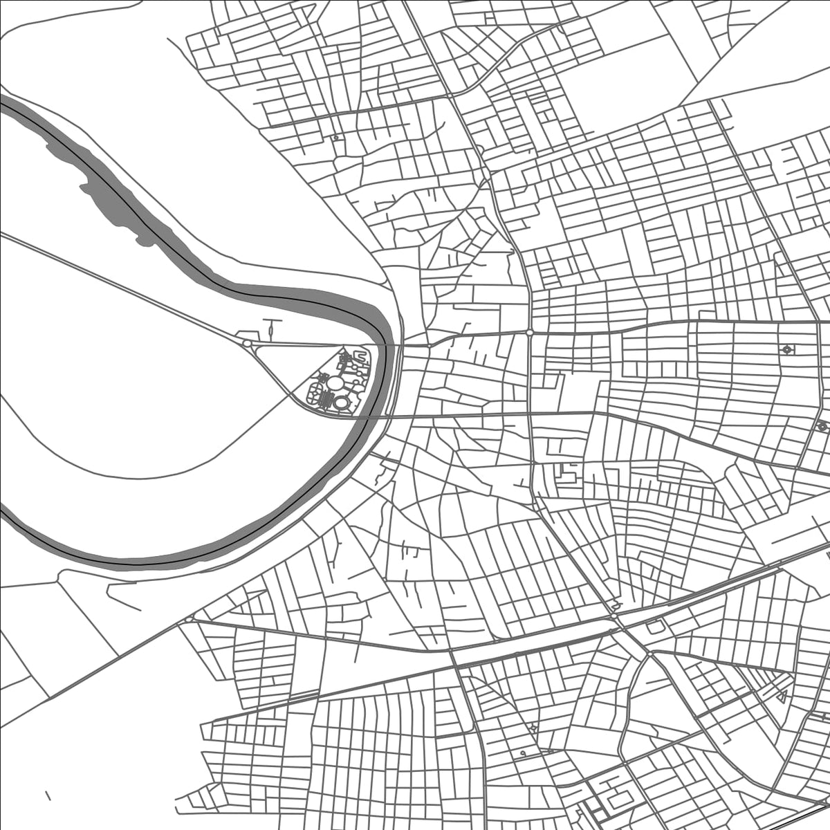 ROAD MAP OF CEYHAN, TÜRKIYE BY MAPBAKES