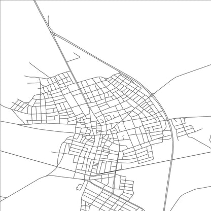 ROAD MAP OF CIFTELER, TÜRKIYE BY MAPBAKES