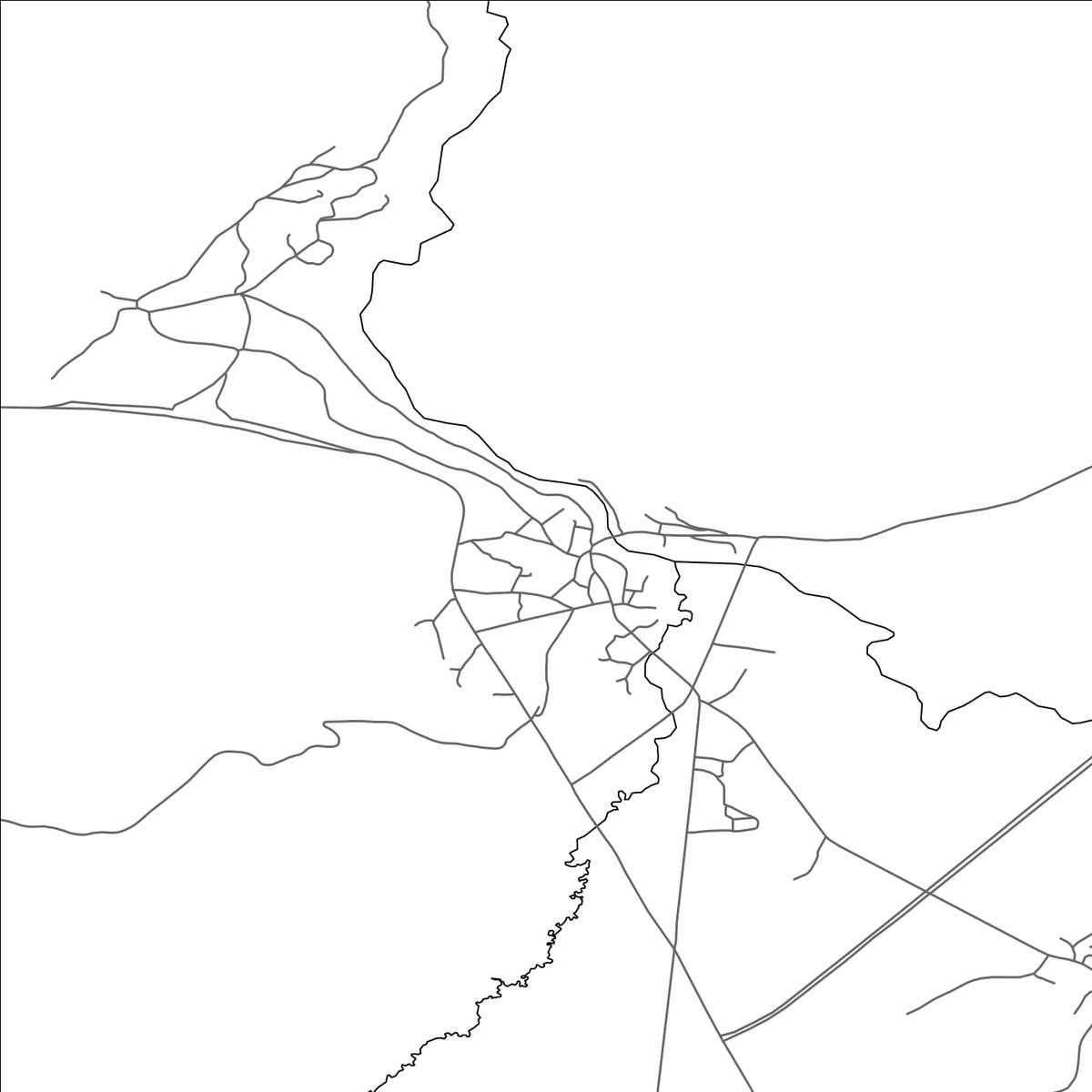 ROAD MAP OF CILDIR, TÜRKIYE BY MAPBAKES