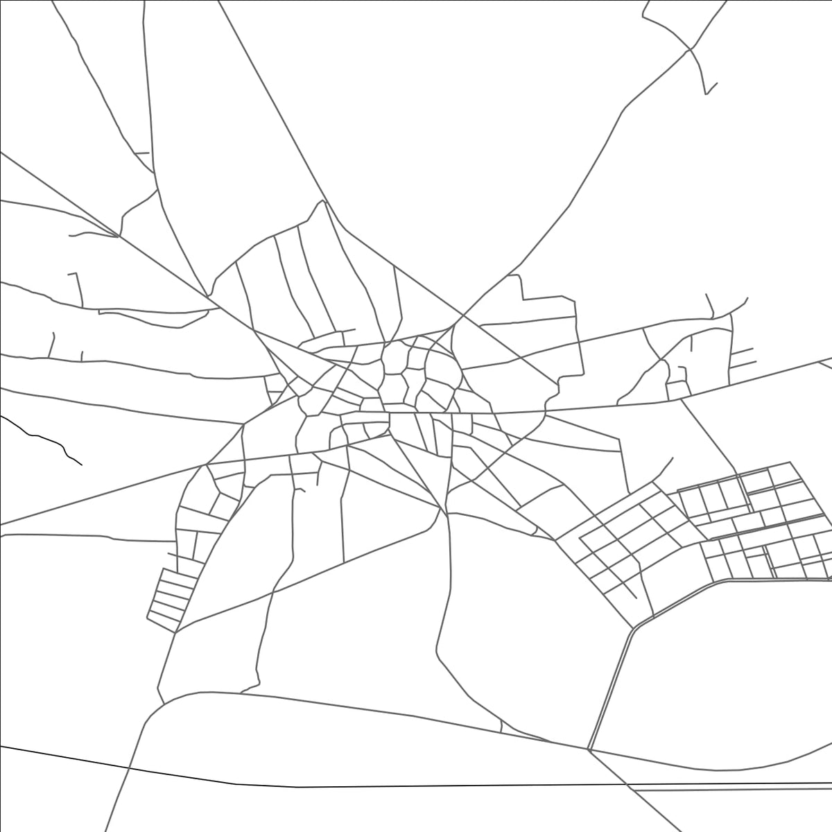 ROAD MAP OF COBANLAR, TÜRKIYE BY MAPBAKES