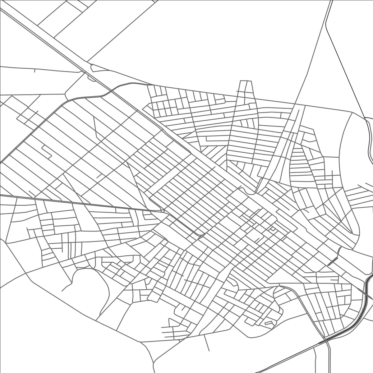 ROAD MAP OF CUMRA, TÜRKIYE BY MAPBAKES