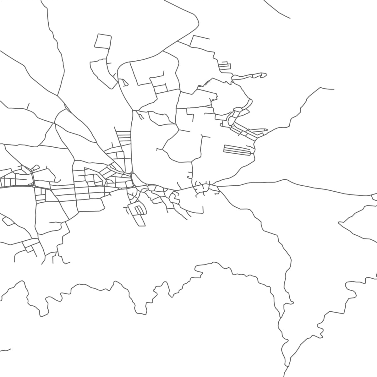 ROAD MAP OF DAVUTLAR, TÜRKIYE BY MAPBAKES