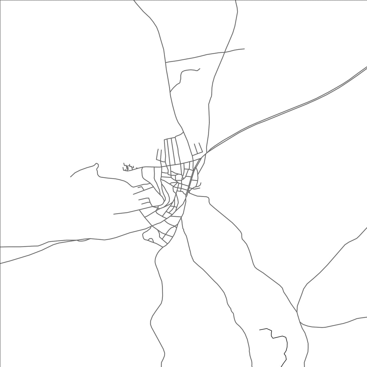 ROAD MAP OF DEMIROZU, TÜRKIYE BY MAPBAKES
