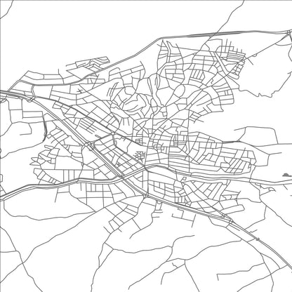 ROAD MAP OF EDREMIT, TÜRKIYE BY MAPBAKES