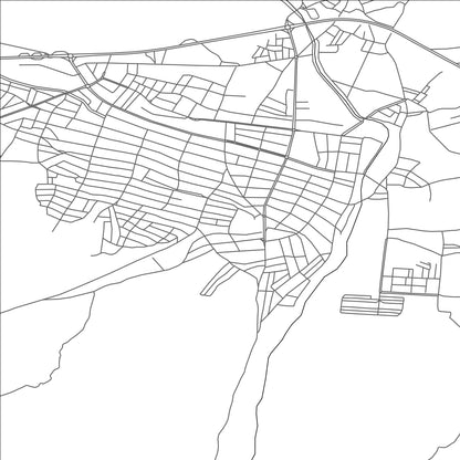 ROAD MAP OF ERBAA, TÜRKIYE BY MAPBAKES