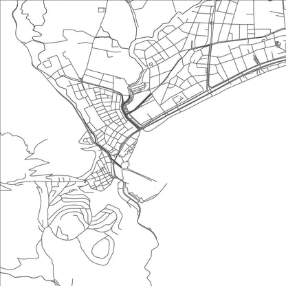 ROAD MAP OF FINIKE, TÜRKIYE BY MAPBAKES