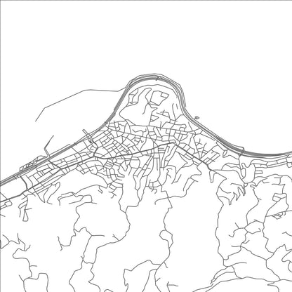 ROAD MAP OF GIRESUN, TÜRKIYE BY MAPBAKES