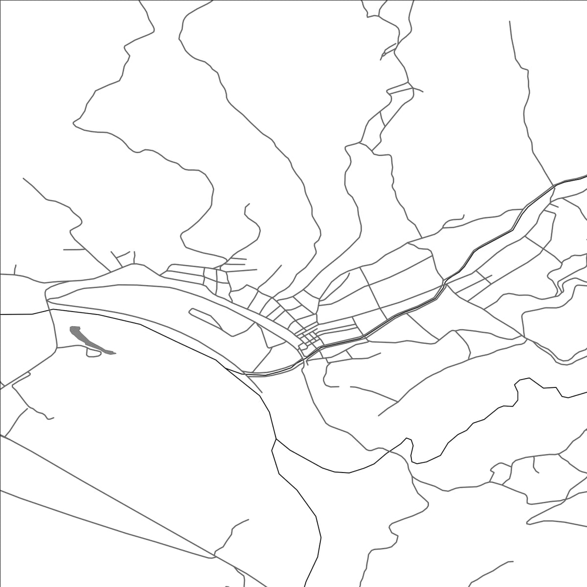 ROAD MAP OF GOKCEBEY, TÜRKIYE BY MAPBAKES