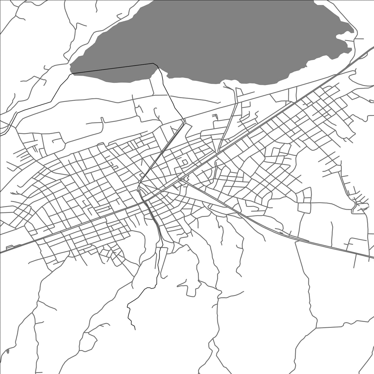 ROAD MAP OF GOLBASI, TÜRKIYE BY MAPBAKES
