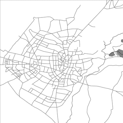 ROAD MAP OF GULAGAC, TÜRKIYE BY MAPBAKES