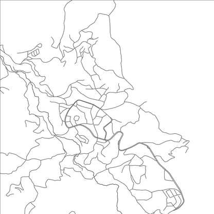 ROAD MAP OF HAKKARI, TÜRKIYE BY MAPBAKES