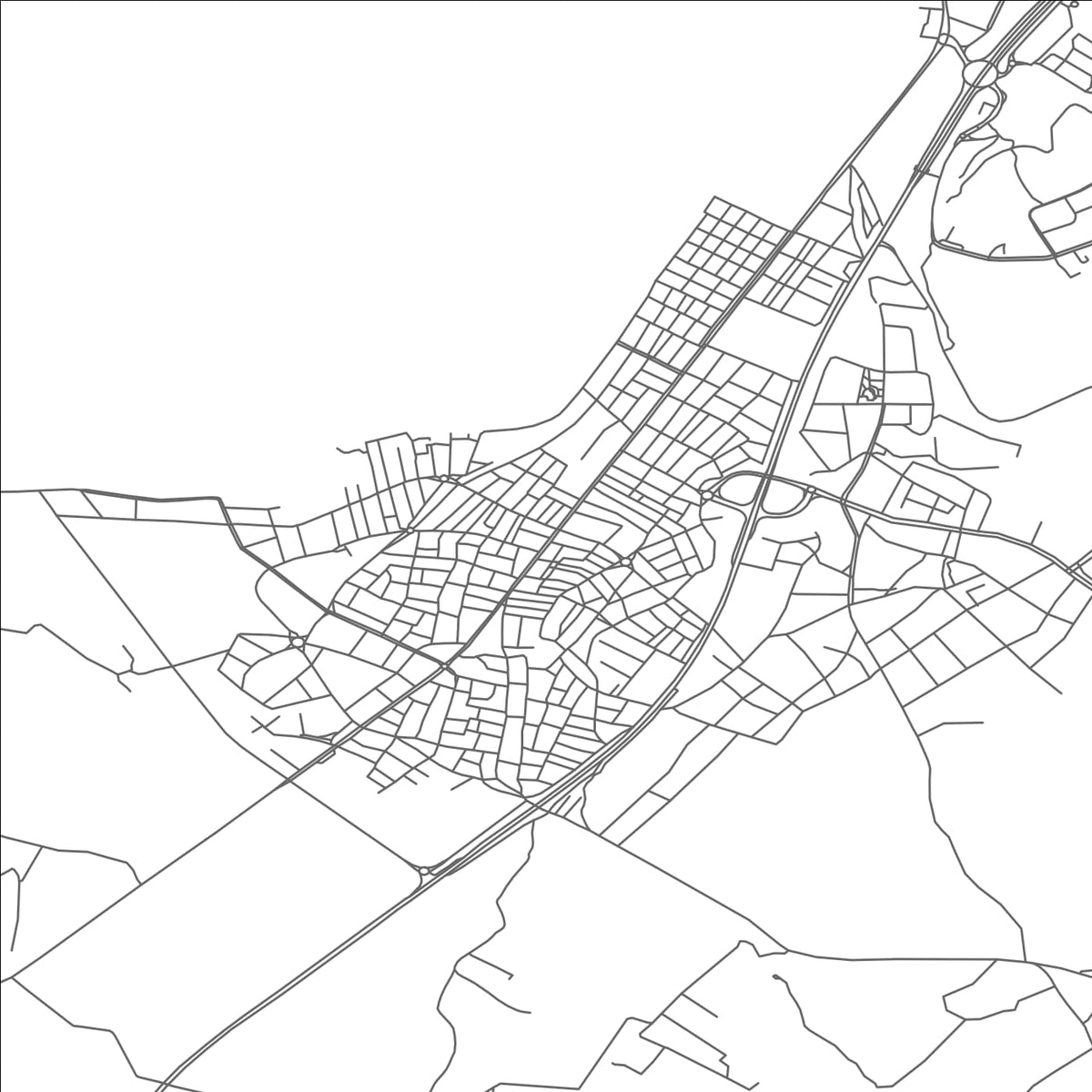 ROAD MAP OF HAMIDIYE, TÜRKIYE BY MAPBAKES