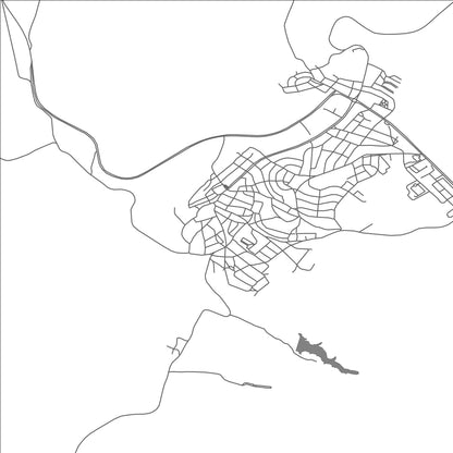 ROAD MAP OF HAYMANA, TÜRKIYE BY MAPBAKES