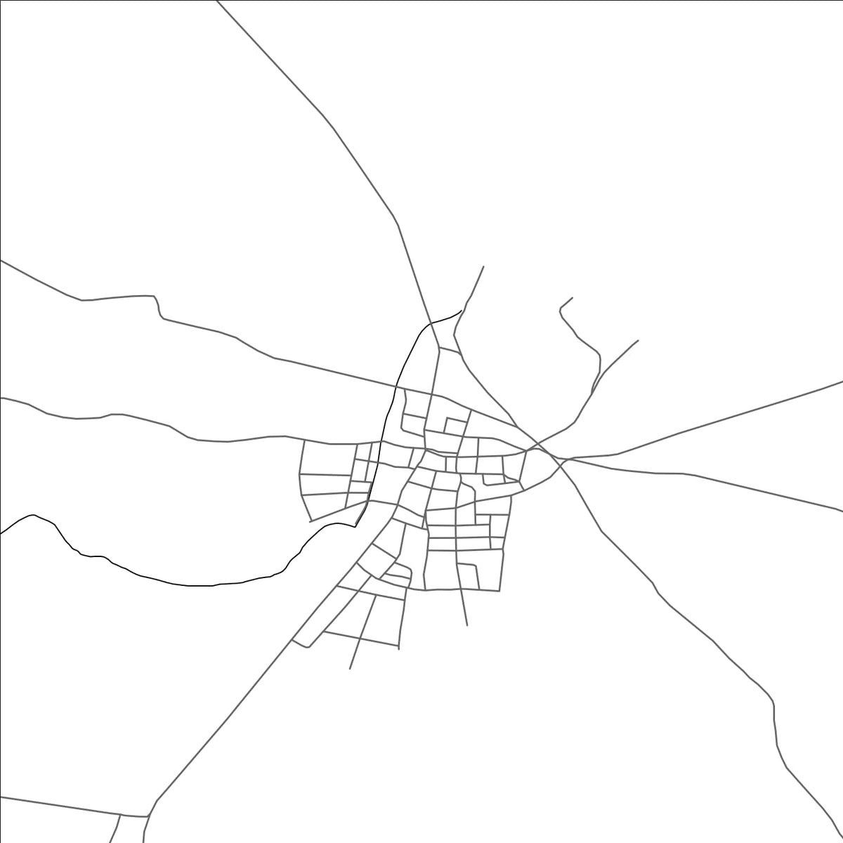 ROAD MAP OF IHSANIYE, TÜRKIYE BY MAPBAKES