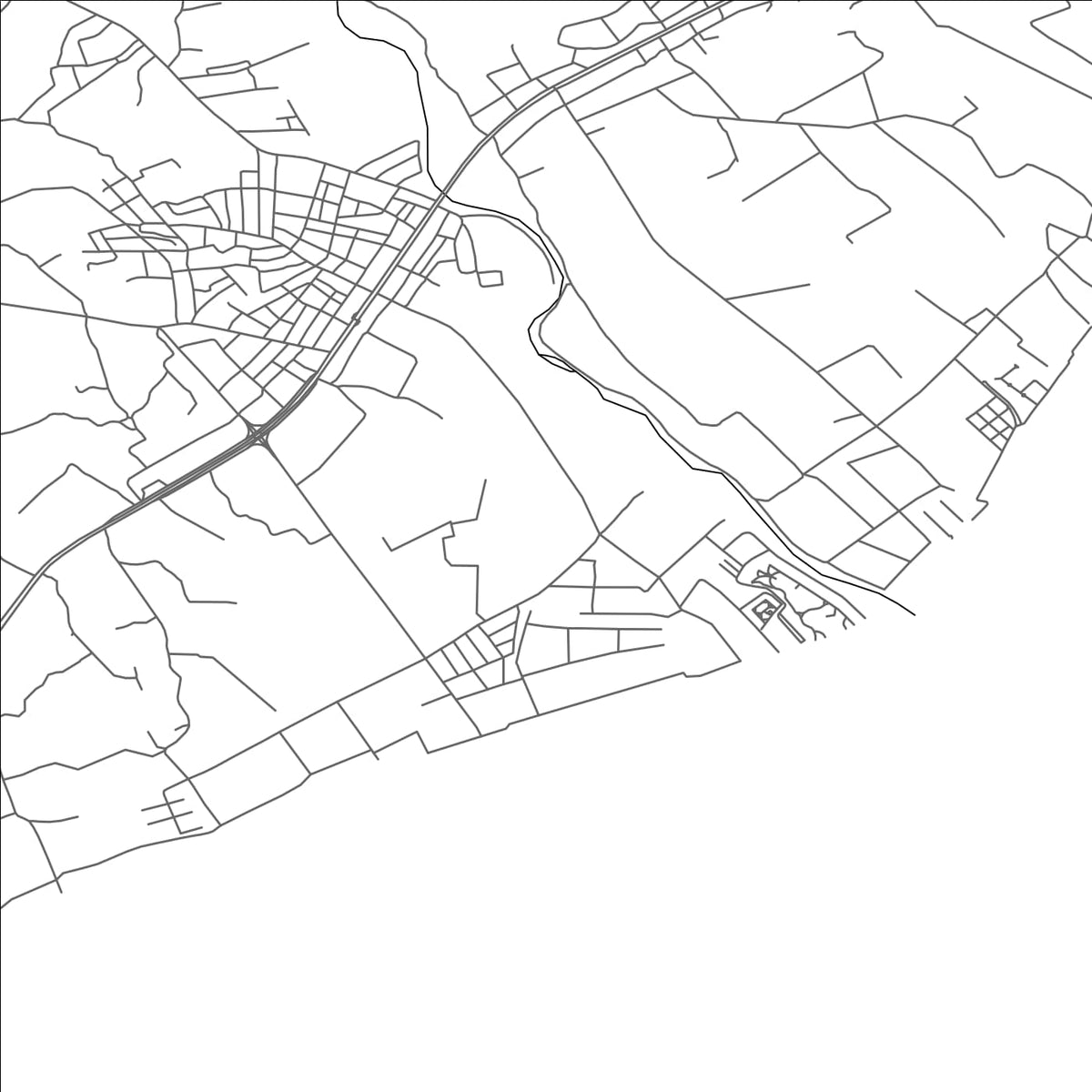 ROAD MAP OF KARGIPINAR, TÜRKIYE BY MAPBAKES